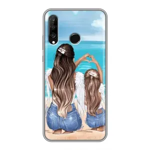 Чехлы для МАМЫ на Huawei P30 Lite (Мама и дочь)