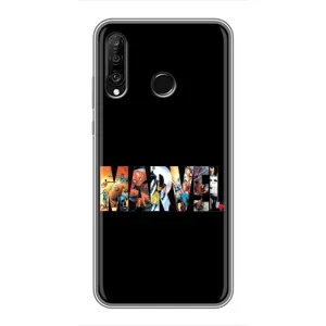Чохол з малюнком «MARVEL» для Huawei P30 Lite / Nova 4e