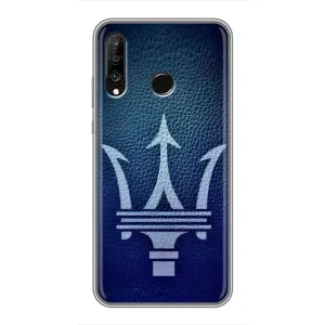 Чохли з тематикою "Круті машини" на Huawei P30 Lite (Лого Maserati)