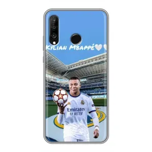 Чехол (TPU) с Футболистом на Huawei P30 Lite (Mbappe Real)