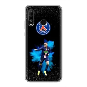Чехол (TPU) с Футболистом на Huawei P30 Lite (Мбаппе ПСЖ)