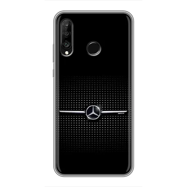 Чехол с рисунком «Mercedes» для Huawei P30 Lite / Nova 4e