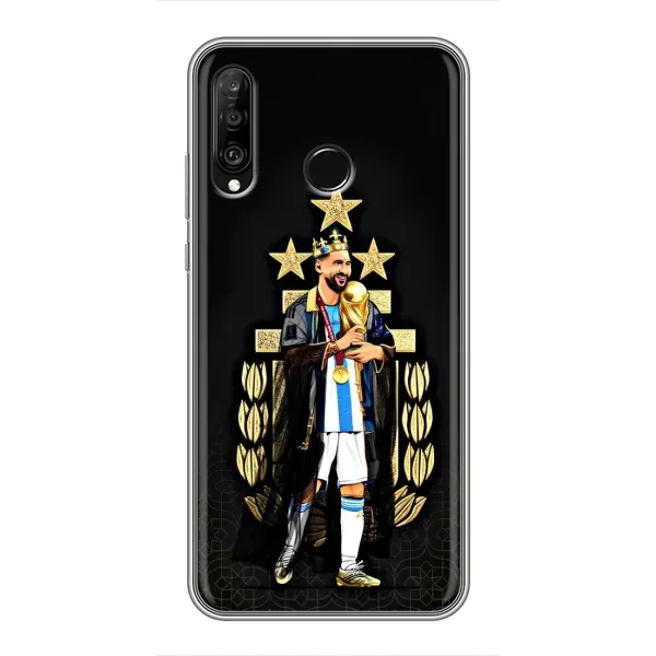 Чехол с рисунком «Месси король» для Huawei P30 Lite / Nova 4e Чехол с рисунком «Месси король» для Huawei P30 Lite / Nova 4e