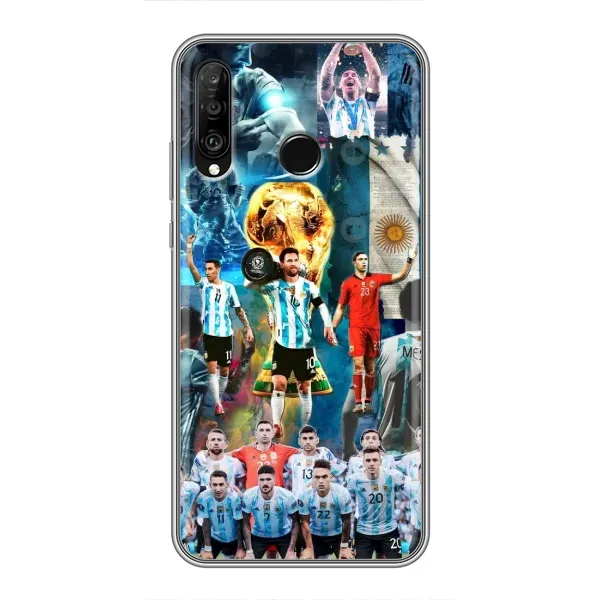 Чехол с рисунком «Месси в сборной» для Huawei P30 Lite / Nova 4e Чехол с рисунком «Месси в сборной» для Huawei P30 Lite / Nova 4e