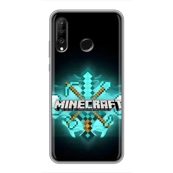 Чехол с рисунком «MineCraft 2» для Huawei P30 Lite / Nova 4e