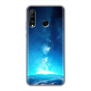Чехлы КОСМОС для Huawei P30 Lite (Млечный путь)
