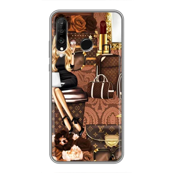 Чехол с рисунком «Мода Луи Виттон» для Huawei P30 Lite / Nova 4e Чехол с рисунком «Мода Луи Виттон» для Huawei P30 Lite / Nova 4e