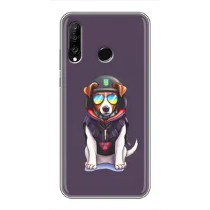 Чехол с принтом Собаки Патрон для Huawei P30 Lite (Модный Патрон)