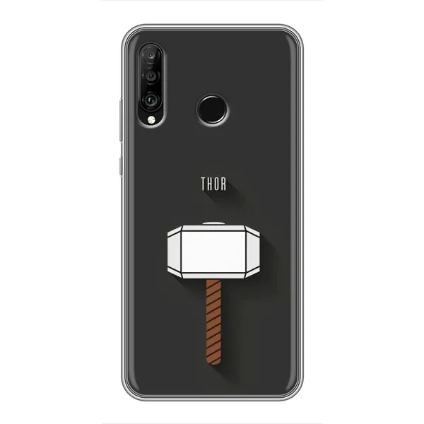 Чехол с рисунком «Молот Тора» для Huawei P30 Lite / Nova 4e