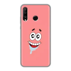 Чехлы с Патриком на Huawei P30 Lite (Мордочка Патрика)