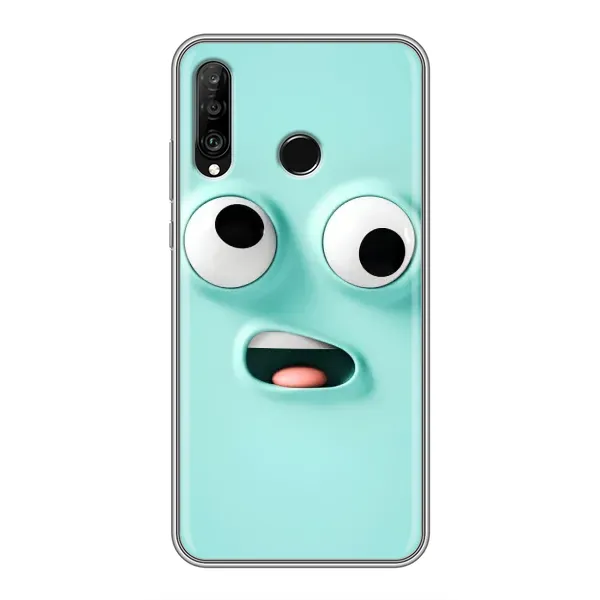 Чохол з малюнком «Кумедне м'ятне обличчя» для Huawei P30 Lite / Nova 4e Чохол з малюнком «Кумедне м'ятне обличчя» для Huawei P30 Lite / Nova 4e