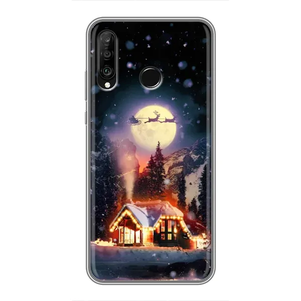 Чехол с рисунком «Настроение зимнее» для Huawei P30 Lite / Nova 4e Чехол с рисунком «Настроение зимнее» для Huawei P30 Lite / Nova 4e