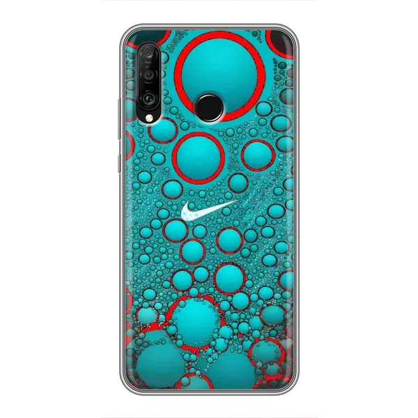 Чехол с рисунком «Найк зеленый» для Huawei P30 Lite / Nova 4e Чехол с рисунком «Найк зеленый» для Huawei P30 Lite / Nova 4e