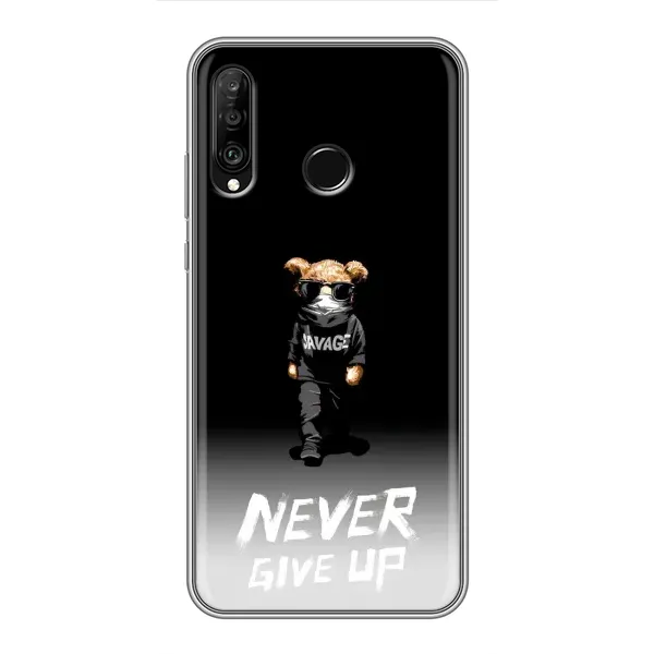 Чехол с рисунком «Never» для Huawei P30 Lite / Nova 4e Чехол с рисунком «Never» для Huawei P30 Lite / Nova 4e