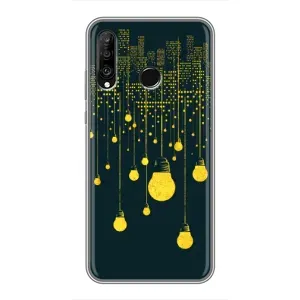 Силиконовые Чехлы Любимому человеку для Huawei P30 Lite (Ночной город)