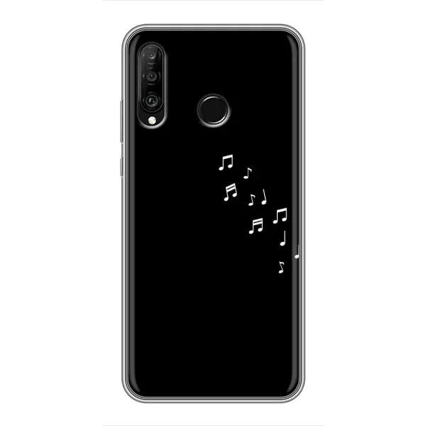 Чехол с рисунком «Ноты» для Huawei P30 Lite / Nova 4e Чехол с рисунком «Ноты» для Huawei P30 Lite / Nova 4e