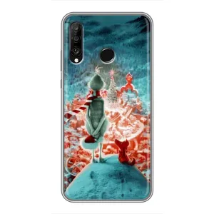 Чохол з малюнком «Новорічний Грінч» для Huawei P30 Lite / Nova 4e