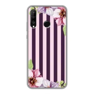 Чехлы с тематикой "ЦВЕТЫ" на Huawei P30 Lite (Обои)