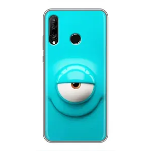 Силиконовые Чехлы (смешные стикеры) для Huawei P30 Lite (Одноглазик)