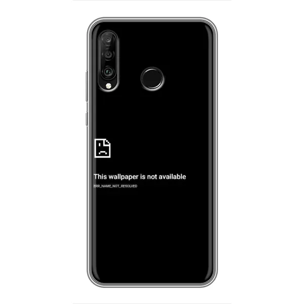 Чохол з малюнком «Помилка» для Huawei P30 Lite / Nova 4e