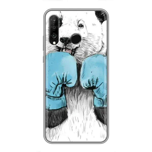 Чехол с рисунком «Панда боксер» для Huawei P30 Lite / Nova 4e Чехол с рисунком «Панда боксер» для Huawei P30 Lite / Nova 4e