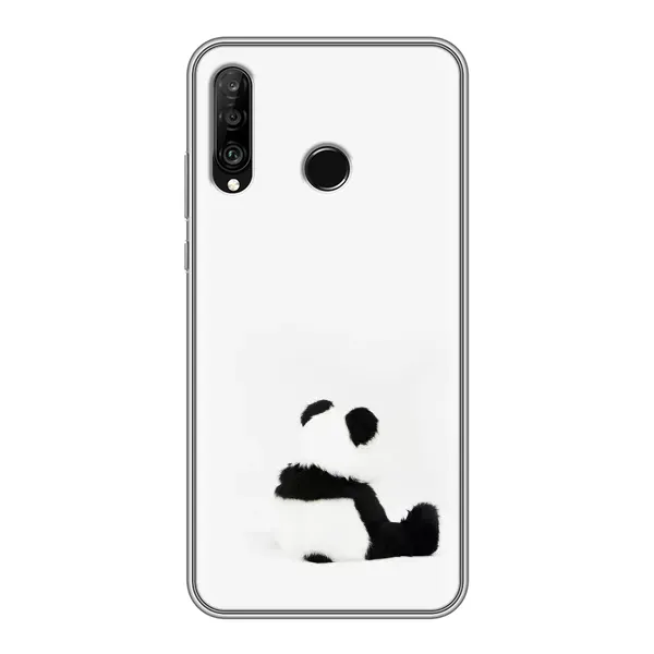 Чехол с рисунком «Панда обиделся» для Huawei P30 Lite / Nova 4e Чехол с рисунком «Панда обиделся» для Huawei P30 Lite / Nova 4e