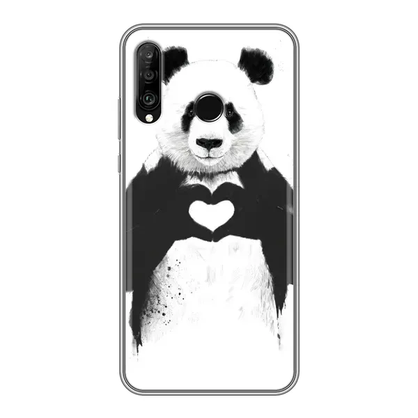 Чехол с рисунком «Панда» для Huawei P30 Lite / Nova 4e Чехол с рисунком «Панда» для Huawei P30 Lite / Nova 4e