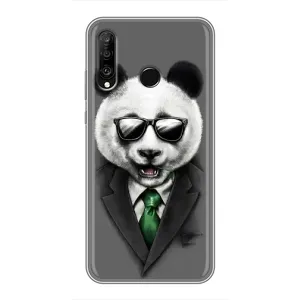 Чехлы с Пандами на Huawei P30 Lite (Панда в очках)