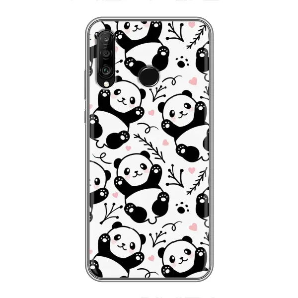 Чехол с рисунком «Пандочки» для Huawei P30 Lite / Nova 4e Чехол с рисунком «Пандочки» для Huawei P30 Lite / Nova 4e