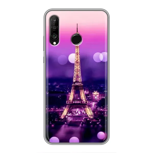Чохол з малюнком «Париж башня» для Huawei P30 Lite / Nova 4e Чохол з малюнком «Париж башня» для Huawei P30 Lite / Nova 4e