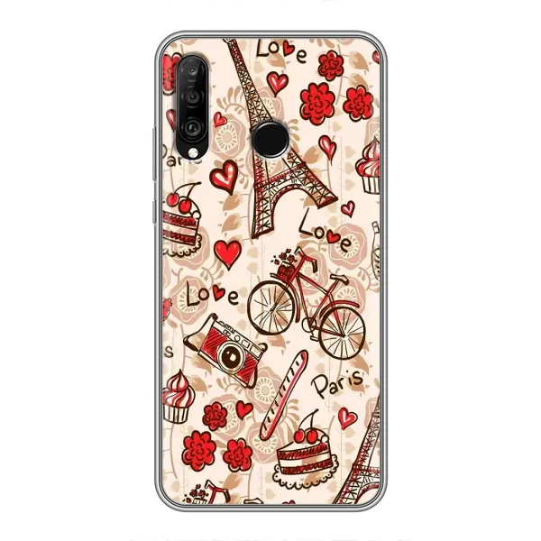 Чохол з малюнком «Париж мрія» для Huawei P30 Lite / Nova 4e Чохол з малюнком «Париж мрія» для Huawei P30 Lite / Nova 4e
