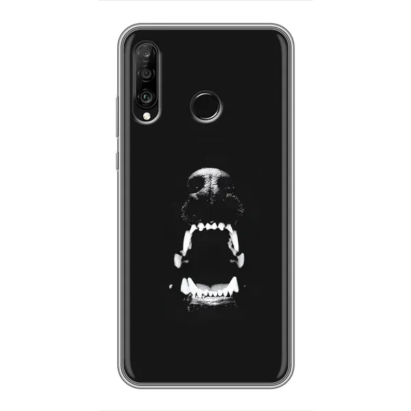 Чехол с рисунком «Пасть добермана» для Huawei P30 Lite / Nova 4e Чехол с рисунком «Пасть добермана» для Huawei P30 Lite / Nova 4e