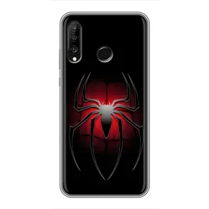 Чехол Супергерой Человека Паука на Huawei P30 Lite (Паук)