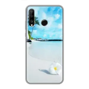 Чехол с рисунком «Пляж» для Huawei P30 Lite / Nova 4e