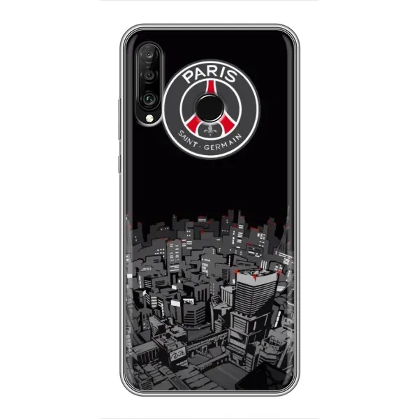 Чехол с рисунком «PSG» для Huawei P30 Lite / Nova 4e