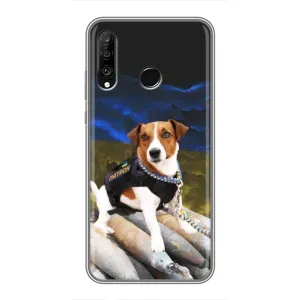 Чехол с принтом Собаки Патрон для Huawei P30 Lite (Пёс Патрон)