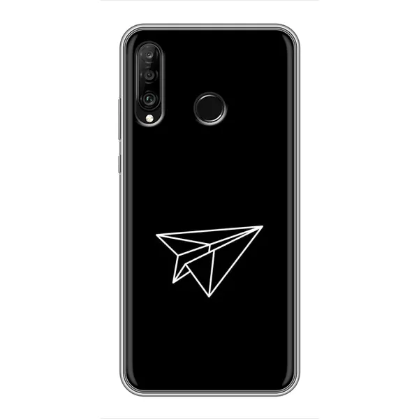 Чехол с рисунком «Самолетик» для Huawei P30 Lite / Nova 4e Чехол с рисунком «Самолетик» для Huawei P30 Lite / Nova 4e