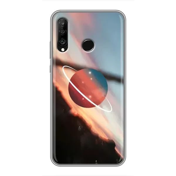 Чехол с рисунком «Сатурн» для Huawei P30 Lite / Nova 4e Чехол с рисунком «Сатурн» для Huawei P30 Lite / Nova 4e