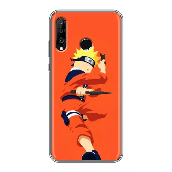 Чехол с рисунком «Силуэт Наруто» для Huawei P30 Lite / Nova 4e Чехол с рисунком «Силуэт Наруто» для Huawei P30 Lite / Nova 4e