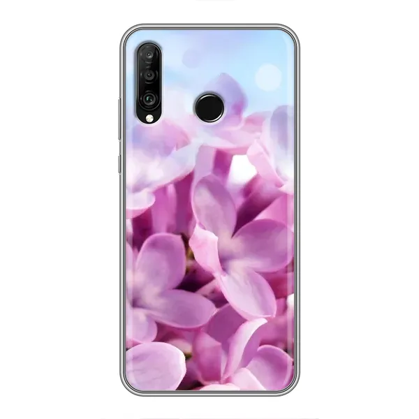 Чохол з малюнком «Бузкові квіти» для Huawei P30 Lite / Nova 4e Чохол з малюнком «Бузкові квіти» для Huawei P30 Lite / Nova 4e