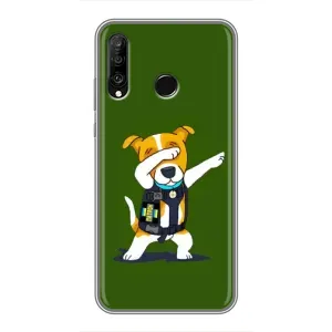 Чехол с принтом Собаки Патрон для Huawei P30 Lite (Собака Патрон)