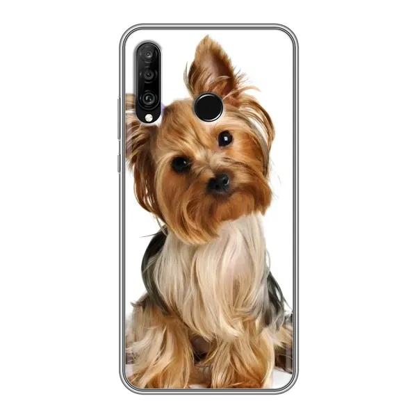 Чехол с рисунком «Собака Терьер» для Huawei P30 Lite / Nova 4e Чехол с рисунком «Собака Терьер» для Huawei P30 Lite / Nova 4e