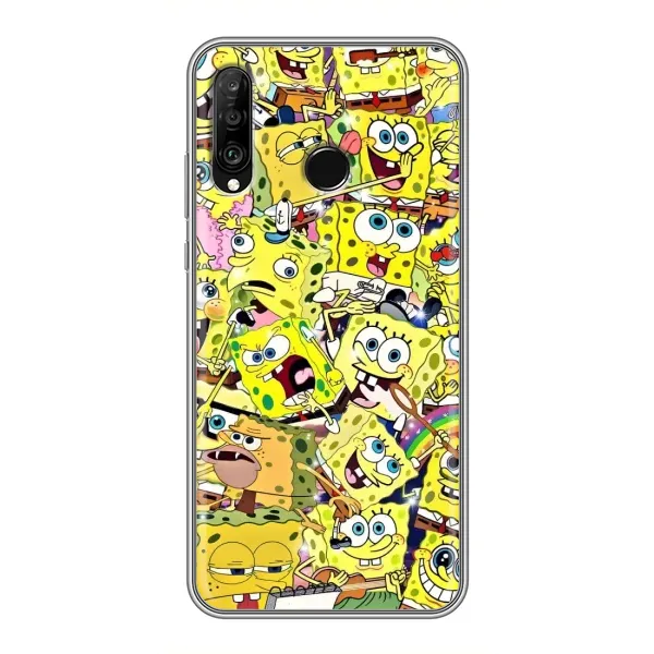 Чехол с рисунком «Спанч Боб Арт» для Huawei P30 Lite / Nova 4e Чехол с рисунком «Спанч Боб Арт» для Huawei P30 Lite / Nova 4e