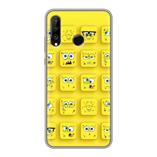 Чехол с рисунком «Спанч-БОБ» для Huawei P30 Lite / Nova 4e Чехол с рисунком «Спанч-БОБ» для Huawei P30 Lite / Nova 4e