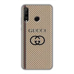 Чехлы Бренд GUCCI для Huawei P30 Lite (Стиль Гуччи)