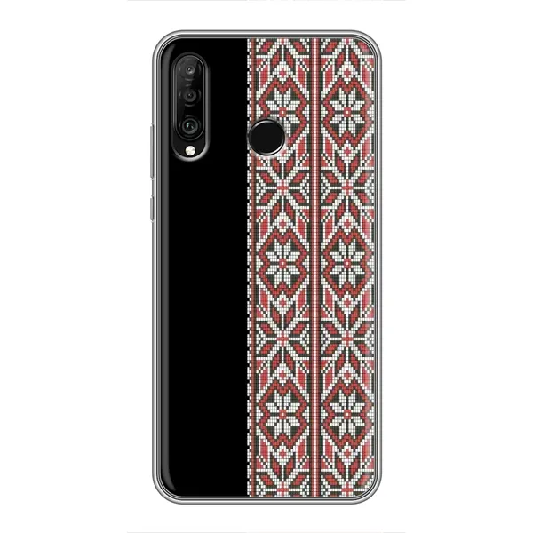 Чехол с рисунком «Стильная вишиванка» для Huawei P30 Lite / Nova 4e Чехол с рисунком «Стильная вишиванка» для Huawei P30 Lite / Nova 4e