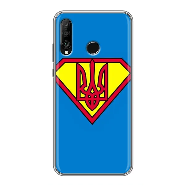 Чохол з малюнком «Герб - супер герой» для Huawei P30 Lite / Nova 4e Чохол з малюнком «Герб - супер герой» для Huawei P30 Lite / Nova 4e