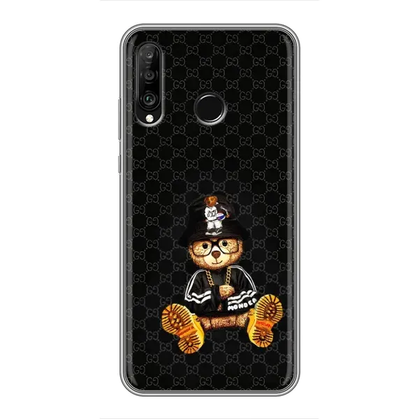 Чехол с рисунком «Тедди Гуччи» для Huawei P30 Lite / Nova 4e Чехол с рисунком «Тедди Гуччи» для Huawei P30 Lite / Nova 4e