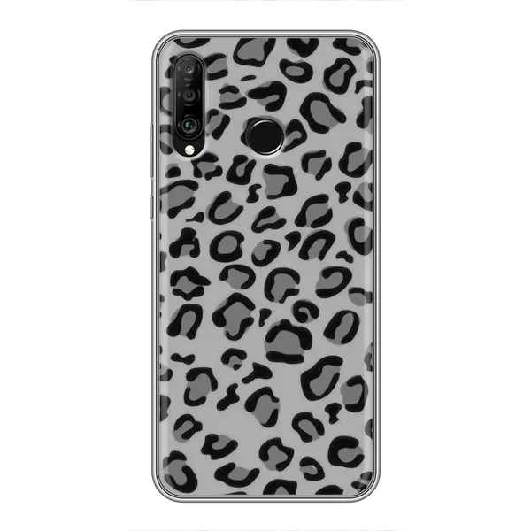 Чехол с рисунком «Темный леопрад» для Huawei P30 Lite / Nova 4e Чехол с рисунком «Темный леопрад» для Huawei P30 Lite / Nova 4e