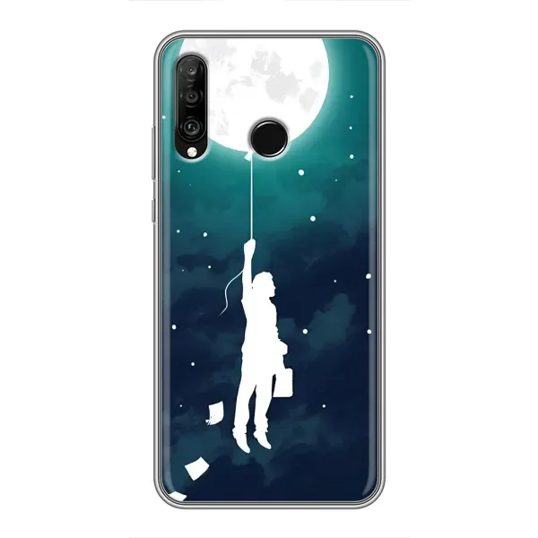 Чехол с рисунком «To The moon» для Huawei P30 Lite / Nova 4e Чехол с рисунком «To The moon» для Huawei P30 Lite / Nova 4e